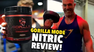 More Plates More Dates Gorilla Mode Nitric IN-GYM REVIEW! | Best Pre Workout Ever?!