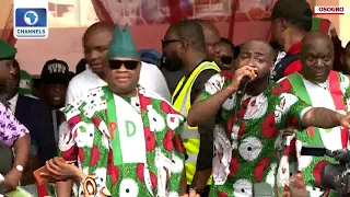 Davido Thrills PDP Supporters At Mega Rally In Osogbo