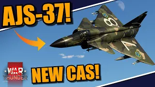 War Thunder AJS-37 VIGGEN GAMEPLAY in AIR RB & CAS in GROUND RB! The forgotten addition this patch!