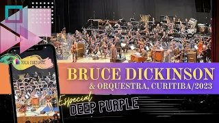 Bruce Dickinson - “Concerto For Group And Orchestra” e sucessos do Deep Purple, 2023