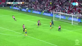 Barcelona 0 - Athletic Bilbao 4 | 2015 Spanish Super Cup Highlights