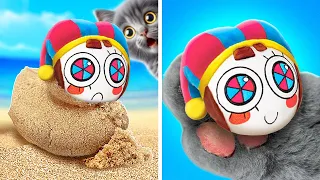 My Cat Found Pomni 😻🤡 Best Hacks and Gadgets for Pet Owners