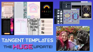 Huge Tangent Templates Update! Cover Designer, Picture Book Coloring Books, KDP, Printables + more!!