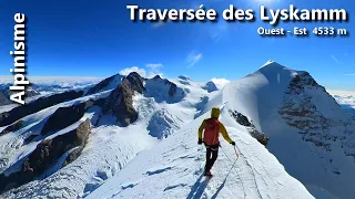 Alpinisme : Traversée du Lyskamm - 4532 m