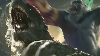 Kong Rides Godzilla (Meme)
