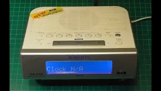 Roberts CRD-19 - Clock / DAB Radio Not Tuning - fixed!