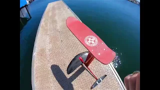 Hydrofoil- Emergency on skateboard