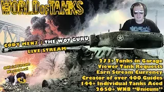 World of Tanks Live Stream [WoT Guru] [273 Tanks] [English - NA] [Viewer Tank Requests] 11/26/17