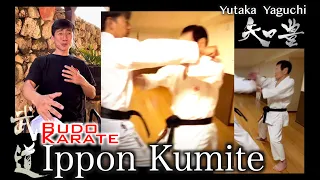 Ippon Kumite by Karate Legend Master Yutaka Yaguchi