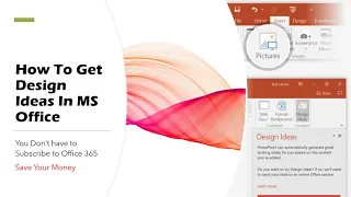 How To Get Design Ideas in powerpoint