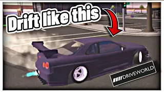 How to drift in Drive World / Easiest Way