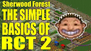 How To Complete Sherwood Forest Rollercoaster Tycoon 2 | Learning The Basic Fundamentals