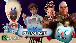 Horror Brawl Update Release Date | Ice Scream 6 Update | Mr.Meat 2 Sneak peek | Keplerians NEWS