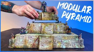 The Tabletop Terrain PYRAMID Scheme! | Terrain build for D&D and Frostgrave