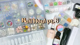 NAIL HAUL EP. 6┃UNBOXING NAIL SUPPLY FROM SHOPEE💅: RAINBOW CATEYE, PINCURE LAMP, TIPS┃Shopee Haul