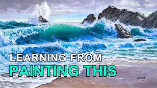 Seascape Painting | The Value of Creating a Master Copy