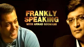 Frankly Speaking With Salman Khan | Full Interview With Arnab Goswami