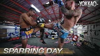Muay Thai Sparring | Liam Harrison Vs Superlek | YOKKAO Training Center