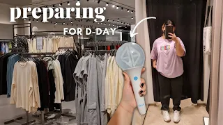 a vlog | a lot of shopping + Our Zone concert snippets (: