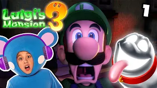 👻MARIO BROS. HALLOWEEN!!!👻 | Luigi's Mansion 3 EP1 | Mother Goose Club Let's Play