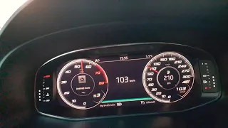 Seat leon CUPRA 5F STAGE 1+ Acceleration 100-200 km/h