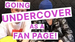 Marcus&Martinus – We're going UNDERCOVER as a fan account!!