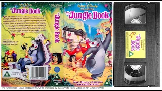 The Jungle Book 1967 film (28th October 1993) UK VHS