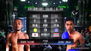 AKIHIRO FUJISAWAT(JAPEN) VS JIRAWAT ANUJAI(THAILAND)