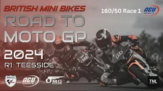 BMB 160/50 Round 1 - Race 1 ​⁠​[⁠@BritishMinibikesBMB 2024]