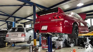 Nissan Skyline GT-R r33 и кузница полноприводных легендарных Ниссанов
