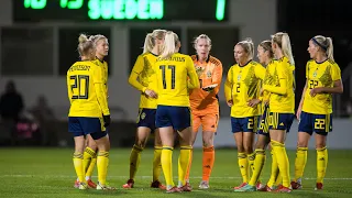 2023 Women's World Cup Qualifying. Republic of Ireland vs Sweden