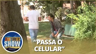 Falso ladrão tira a galera do sério