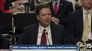 COMEY HEARING: How Unusual Was It To Have A One-On-One Dinner With President Trump? WAS IT ODD?