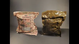 2015 & 1993 South Korea RoK Field Rations MRE Review Meal Ready to Eat Taste Testing