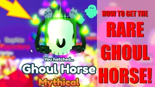 HOW TO GET THE GHOUL HORSE! Pet Simulator X (Roblox)