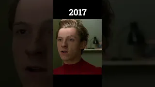 Evolution Of Spider-Man Taking off the Mask 2002-2021 #shorts #evolution