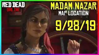 Red Dead Online - Madam Nazar Map Location 9/28/19 I September 28 RDR2