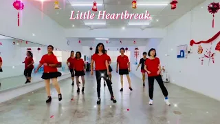 7️⃣2️⃣Little Heartbreak Line dance |Dance by Summer dance group