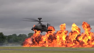 Apache Attack Helicopter - RIAT 2017 (Day 3)