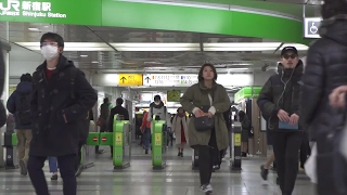 Tokyo commuters