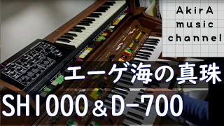 「エーゲ海の真珠」「PENELOPE」Roland SH-1000 & Yamaha D-700