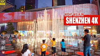 Night Walk In Shopping Area | Shenzhen, Guangdong | 深圳 | 卓悦中心