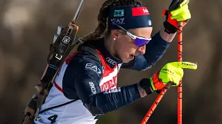 BIATHLON - Jeanmonnot coiffée par Vittozzi sur le sprint dames de Canmore