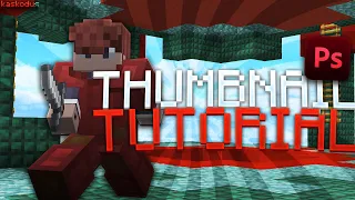 How To Make THE BEST Minecraft Thumbnails on YouTube in 2022!(Photoshop/Photopea)