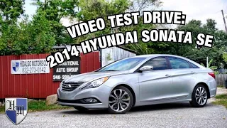 VIDEO TEST DRIVE: 2014 HYUNDAI SONATA SE - HIDALGO MOTORS CO HOUSTON