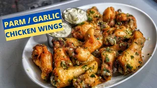 Crispy Parmesan - Garlic Chicken Wings [SOUS VIDE]