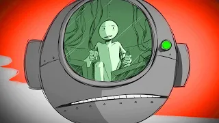 "ITHACA SHORES" Robot pilot navigates his inner monsters. Music by Jay. Animation by Patrick Smith.