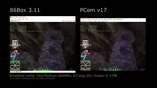 Comparison of PC emulators - 86Box vs PCem