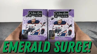 Emerald Surge! O-Pee-Chee Platinum 2022-23 Blaster Box Opening