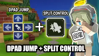 Dpad Jump + Split Control, Overpowering!!? [Blockman Go Bedwars]